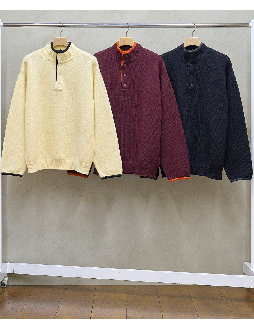 <img class='new_mark_img1' src='https://img.shop-pro.jp/img/new/icons50.gif' style='border:none;display:inline;margin:0px;padding:0px;width:auto;' />UNUSED - 5G Wool pullover knit
