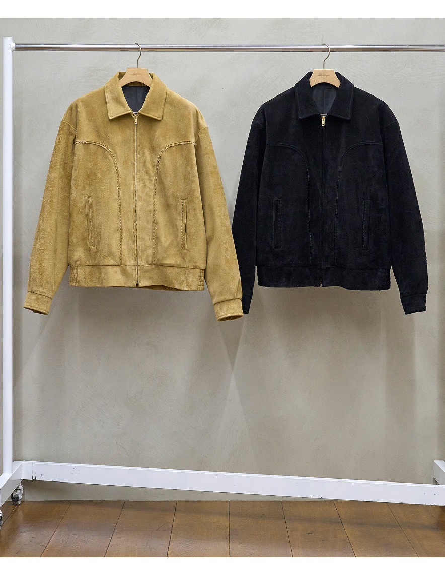 <img class='new_mark_img1' src='https://img.shop-pro.jp/img/new/icons50.gif' style='border:none;display:inline;margin:0px;padding:0px;width:auto;' />UNUSED - Suede jacket
