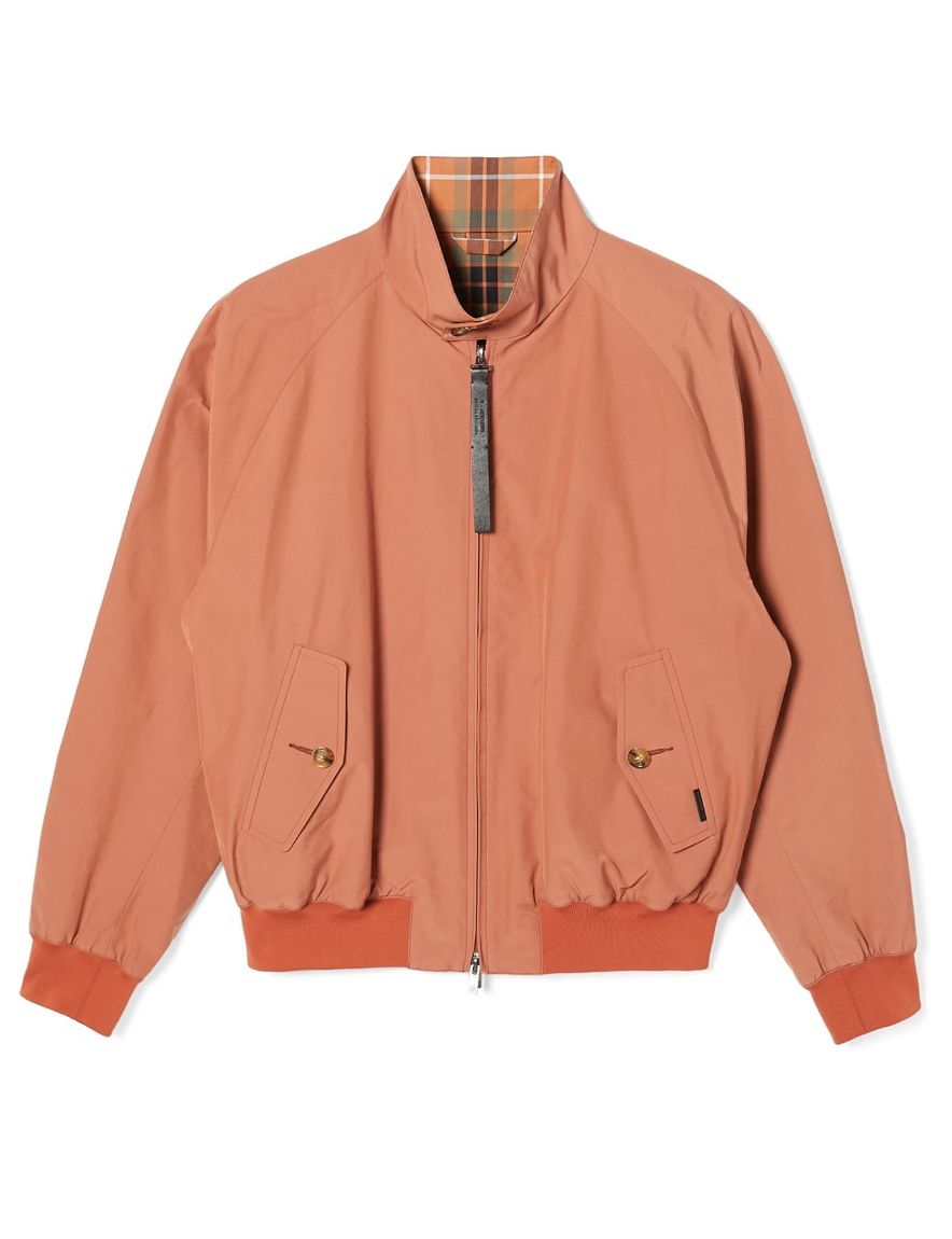 <img class='new_mark_img1' src='https://img.shop-pro.jp/img/new/icons50.gif' style='border:none;display:inline;margin:0px;padding:0px;width:auto;' />N.HOOLYWOOD COMPILE  BARACUTA REVERSIBLE HARRINGTON JACKET (ORANGE)
