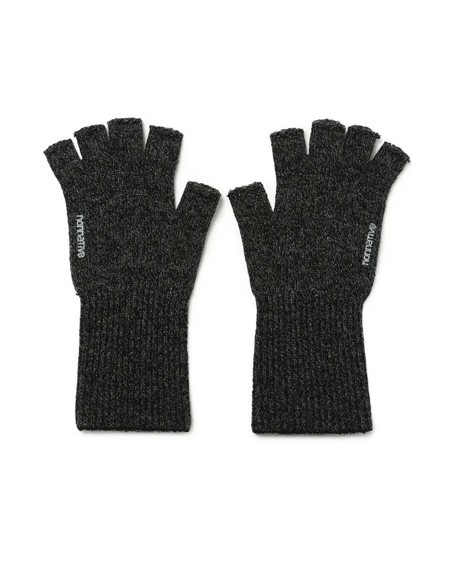 <img class='new_mark_img1' src='https://img.shop-pro.jp/img/new/icons1.gif' style='border:none;display:inline;margin:0px;padding:0px;width:auto;' />nonnative - DWELLER CUT OFF GLOVES WOOL YARN (CHARCOAL)