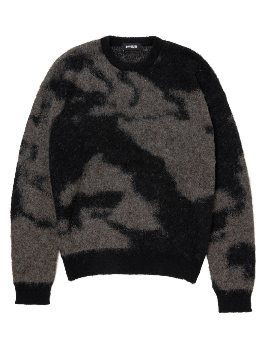 <img class='new_mark_img1' src='https://img.shop-pro.jp/img/new/icons1.gif' style='border:none;display:inline;margin:0px;padding:0px;width:auto;' />ROTTWEILER - R9 PAINTED KNIT (BLACK)