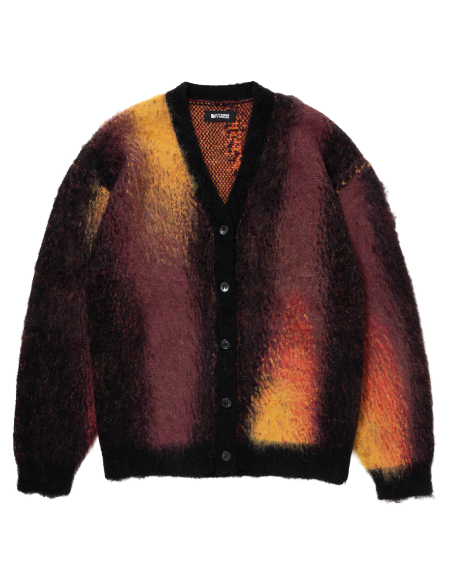 <img class='new_mark_img1' src='https://img.shop-pro.jp/img/new/icons50.gif' style='border:none;display:inline;margin:0px;padding:0px;width:auto;' />ROTTWEILER - R9 PAINTED CARDIGAN (BLACK)