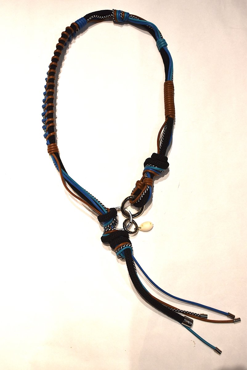 KASHURA String Belt Almond Brown