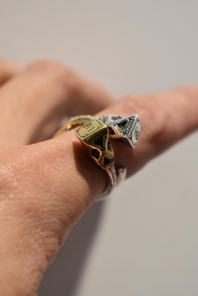 Tuareg W ring (HERMES artisan)