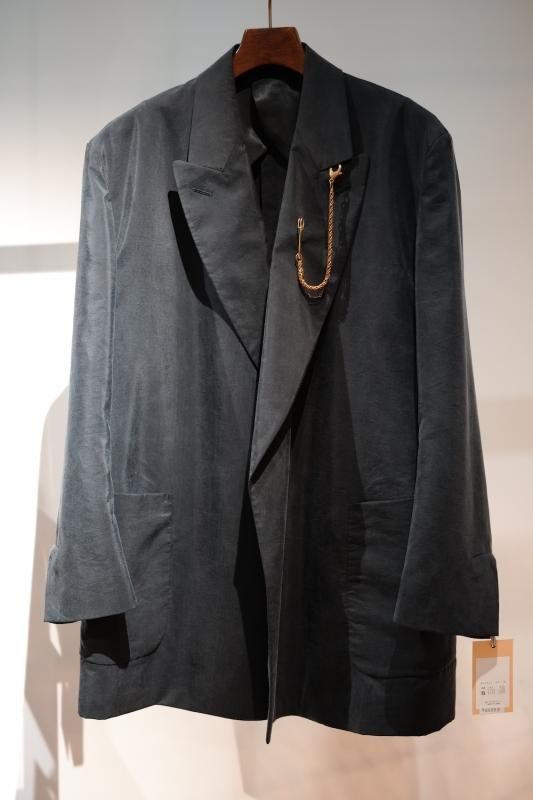黒 シルクコート haversack attire L 黒 シルクコート haversack attire L