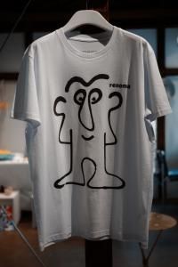 renoma レノマ パッチワーク Tシャツ ウルトラスウェード 2 人工