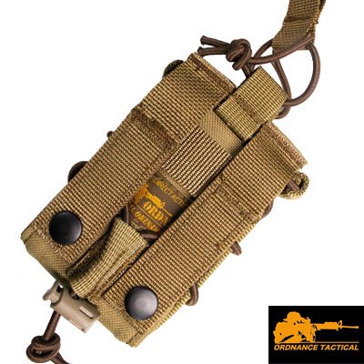 直販】ORDNANCE TACTICAL OKINAWA（オードナンス）Speed Reload Single Pouch（M4/5.56mmマガジン  スピードリロードシングルポーチ） - ORDNANCE TACTICAL OKINAWA